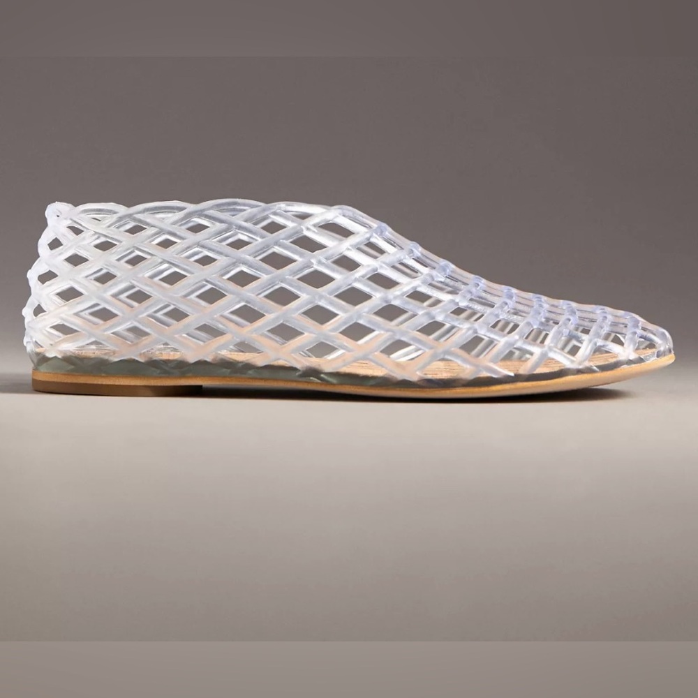 Anthropologie Silent D Jelly Picnic Flats